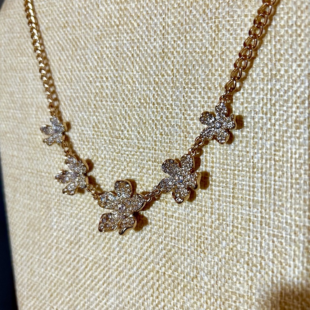 Lilly Pulitzer Gold Floral Necklace